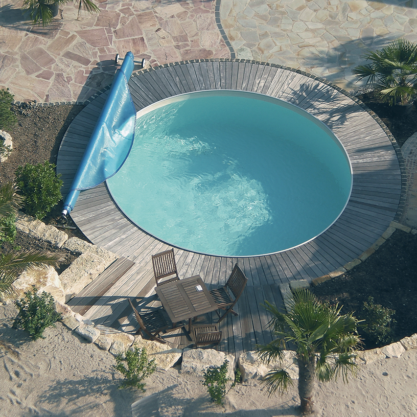 Kompletní bazénové sety - kruhový, a osmičkový bazén